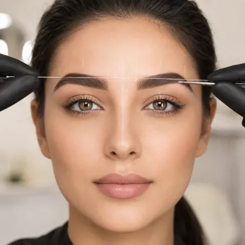 قرینه‌سازی ابرو
